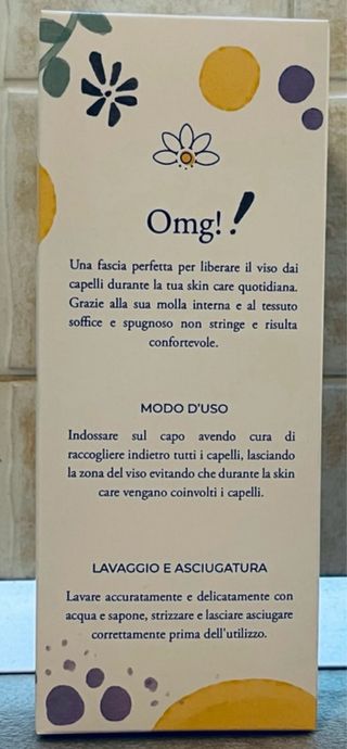 Fascia per capelli KIMAMA OMG!