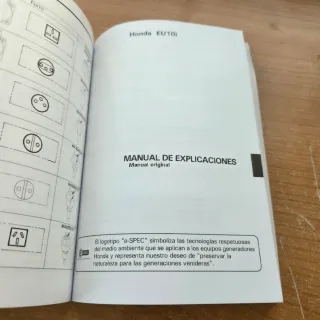 Generador gasolina Honda EU10i Inverter