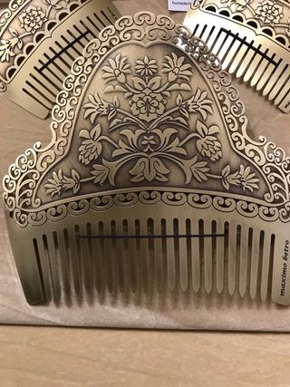 Juego 3 Peinetas Valencianas Maximo betro