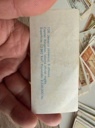 158 Cromos Billetes del Mundo DIDEC
