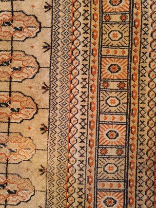 Gran Alfombra Oriental de lana