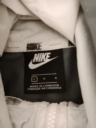 Sudadera Nike Hombre Gris y Negra