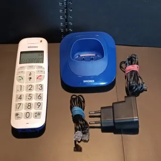 Telefono Cordless Brondi Bravo Bright Bianco