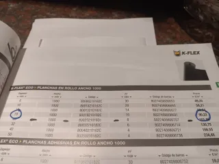 Kaiflex 19mm Aislamiento Térmico Kflex 10m