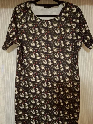 Vestido estampado floral Encuentro Talla XXL