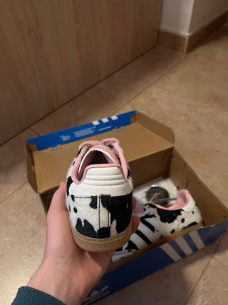 Adidas Samba Estampado Vaca