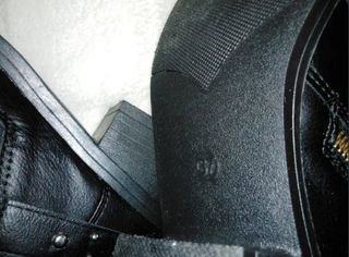 Botines piel negros talla 37