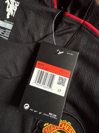 Camiseta Manchester United Ronaldo 7 Negra