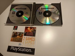 Medal of Honor + Underground PS1 Pack