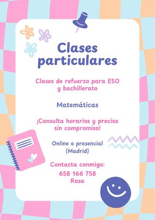 Clases particulares matemáticas