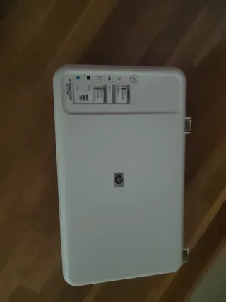 Impresora HP Gris y Blanca