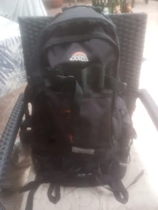 Mochila Boite Negra Moto Refuerzo Espalda