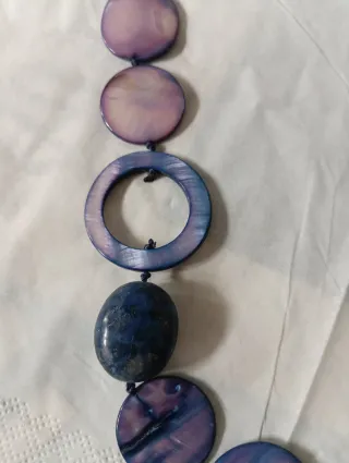 Collana di madreperla e pietre dure