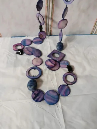 Collana di madreperla e pietre dure
