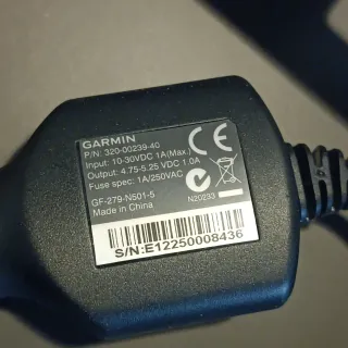 Cavo alimentazione Garmin auto