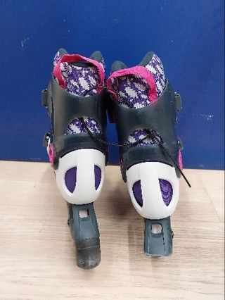 Patines Línea Niños Oxelo Ajustable 3 tallas Play 5 gris