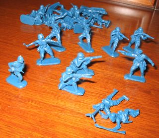 Soldatini Fanteria Tedesca 2a G.M. 1/72 - vintage