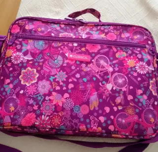 Bolso Gabol portátil estampado floral