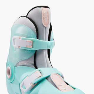 Patines Línea Niños Oxelo Ajustable 3 tallas Play 5 Menta