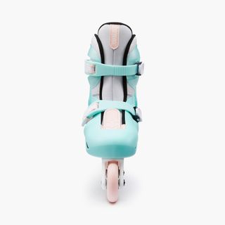 Patines Línea Niños Oxelo Ajustable 3 tallas Play 5 Menta