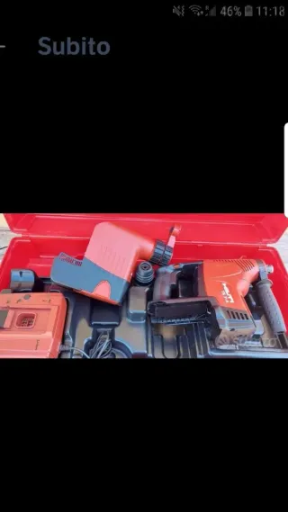 Tassellatore Hilti TE 7-A con aspirapolvere