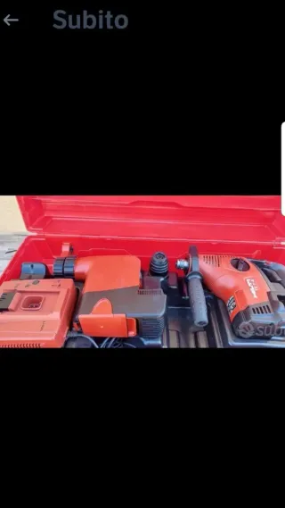 Tassellatore Hilti TE 7-A con aspirapolvere