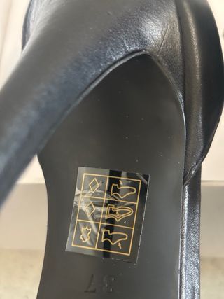 Scarpe vera pelle tacco 12