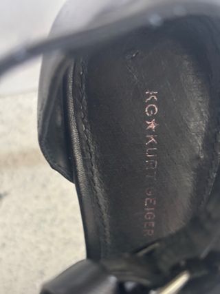 Scarpe vera pelle tacco 12