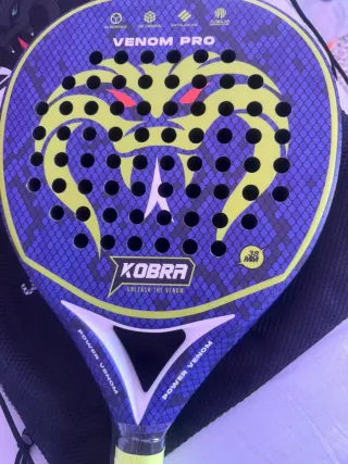 Raqueta Padel Kobra Venom Pro 38mm