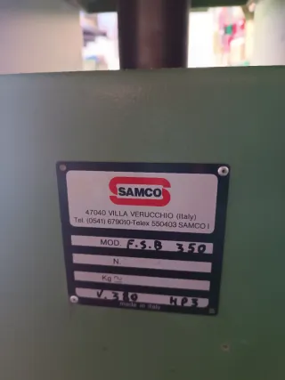 Cepilladora Regrueso Escopladora Trifásica