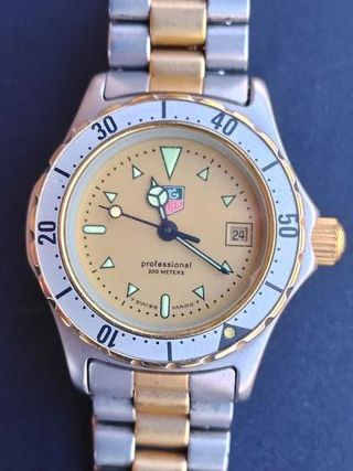Reloj TAG Heuer de señora Chapado Oro