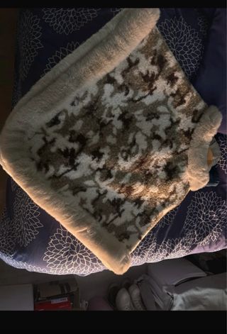 Capa de pelo muy abrigadita