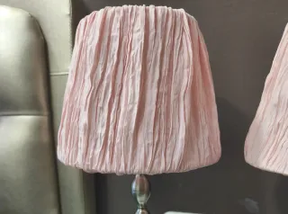 Juego 2 tulipas o pantalla de lampara rosas