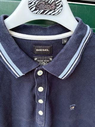 Polo Diesel vintage blu taglia M