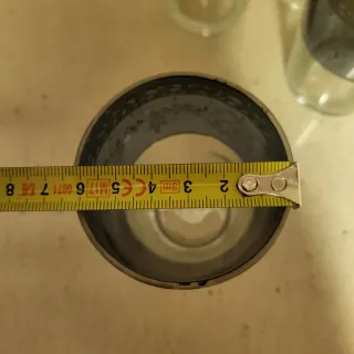 Set 6 Vasos Vidrio Decorados