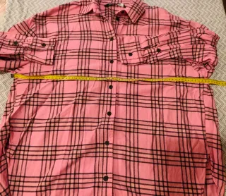 Camisa cuadros oversize Zara Talla XS