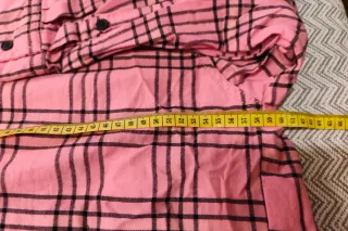 Camisa cuadros oversize Zara Talla XS