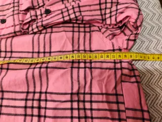 Camisa cuadros oversize Zara Talla XS