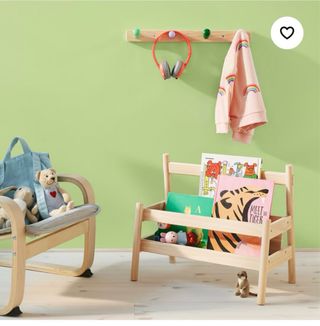 Estantería infantil madera Ikea.
