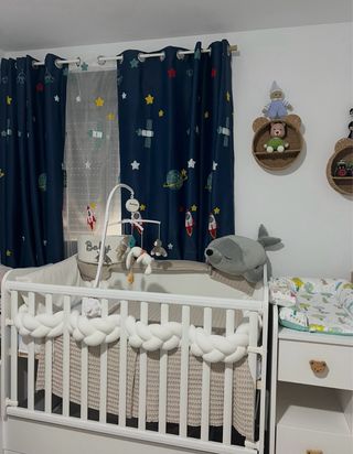 Cuna convertible en cama