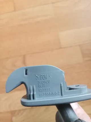 Parasol Audi A3 8L Conductor Negro