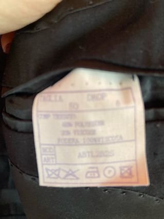 Abito da cerimonia uomo taglia 50 nero