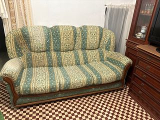 Sofá de 3 plazas tela