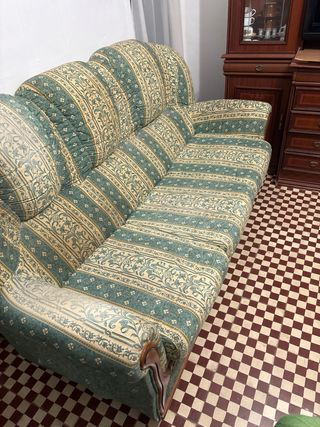 Sofá de 3 plazas tela