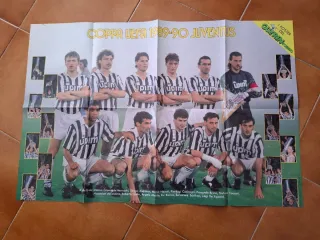 Poster Juventus Coppa UEFA 1989-90