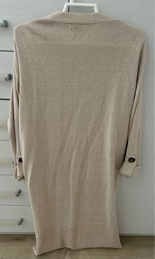 Chaqueta punto Massimo Dutti beige