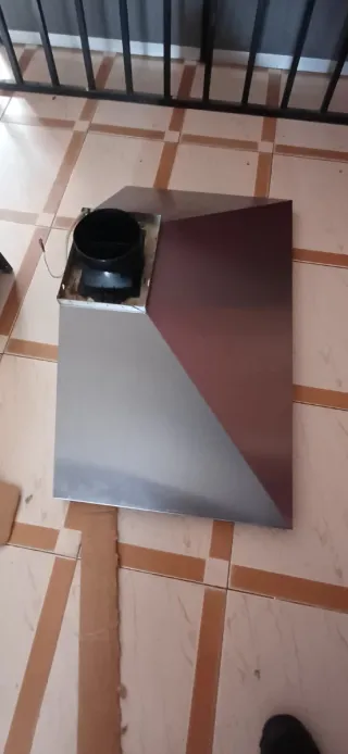 Campana Extractora Cata Acero Inox