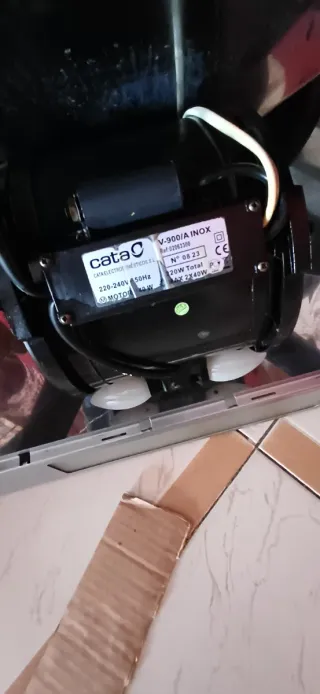 Campana Extractora Cata Acero Inox