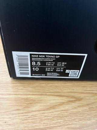 Zapatillas nike M2K Tekno