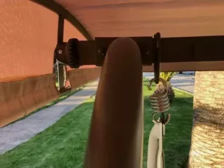 Columpio balancín para jardín